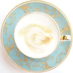 アジュール フォーティーファイブ - ランチコース 7825円 のカプチーノ