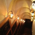 浪曼房 - 階段　酔っぱらうとこれがまた難儀な階段です（笑）