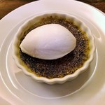 ICARO miyamoto - ピスタチオのブリュレリコッタチーズのジェラート