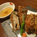 百の木 - レンコンのフライ