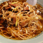 そねのや - ネギのたっぷり乗ったラーメン