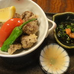 百の木 - 砂肝の唐揚げ