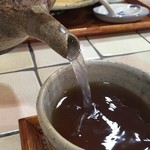 柚子の木 - そば湯