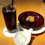 カフェ ブルーチェ - ランチセットのドリンクとデザート！