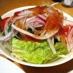 カフェ ブルーチェ - ランチセットのサラダ！