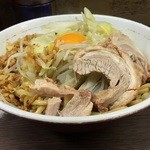 ラーメン二郎 横浜関内店 - 小+汁なしそのまま