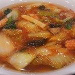 南国酒家 広東麺飯房 - 五目あんかけつゆそば