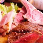 本日の肉3種盛合せ