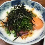 ぶんぶく茶屋 - 《マグロの山かけ》680円
            2016/3/14