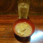 にし川 - アサリのみそ汁