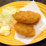 カフェ フーフー - 大粒のカキフライ♪♫～