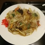 味の時計台 - あんかけ焼そば(醤油味)