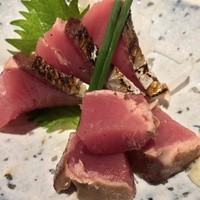 ぎんざ 一二岐 - 鰹の藁焼き