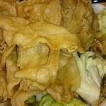 麺屋 団長 - 男の黒醤油麺大野菜大オニク１０枚♪