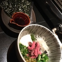 うしごろ 貫 恵比寿本店 - 極上赤身肉のたたきユッケ　　1200