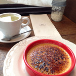 喫茶 タユタウ - 意外に大きいクリームブリュレ