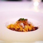 アマルフィ - タリアテッレホタルイカとウニソース