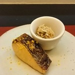 日本料理 喜春 - 焼き物 鰆 自家製ちりめんじゃこ。