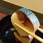 日本料理 喜春 - 鯖棒寿司。リフト(^-^)/
      