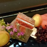 日本料理 喜春 - 大分豊後水道 鯵。