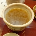 日本料理 喜春 - 蕎麦湯で割りました～(^o^)
      