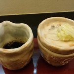 日本料理 喜春 - 薬味、出汁、かえし。
      