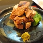 日本料理 喜春 - 強肴 田村放牧豚炙り。