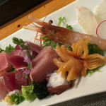 五金 - ひとり刺し盛りスペシャル（昆布締め甘鯛入り）