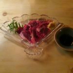 坂の上のそば屋 司 - くじら刺身