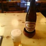 坂の上のそば屋 司 - お約束のビール