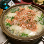 御宿さか屋 - 【夕食】桜エビの出汁焚き