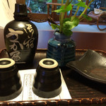 御宿さか屋 - お部屋には、ウエルカム日本酒