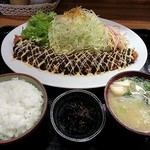ワタライ食堂 - ミソバラ　800円