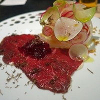 CORK - 蝦夷鹿もも肉の一夜干し　黒トリュフの香り