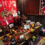 そば処 案山子 - 店内