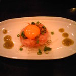 つなげ屋 - 鶏ささみのゆずユッケ