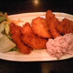 つなげ屋 - 鶏南蛮フライ紫のタルタルソース