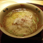 Kappou Yoshizen - 甘鯛のおこわ蒸し。