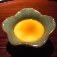 割烹 吉膳 - 伊勢海老の冷製玉蒸し。