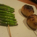 鶏太 - 金針菜！　　　高山大蒜！