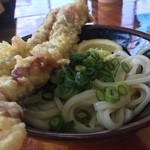 うつ海うどん - ぶっかけうどん冷＋ゲソ天