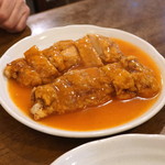 広東料理 鳳泉 - 椒醤酥鶏（カラシミソ）