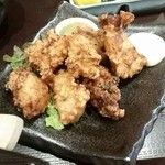 炭焼菜彩干物飯　紀州のしずく - 紀州梅鶏の竜田揚げ