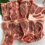 焼肉・精肉　宝亭 - みるく豚さん､けっこうおいしい豚さんです(^^)