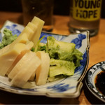 かねます - 16/3月 筍刺身