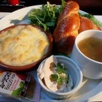 渋谷シティラウンジ - 里芋味噌マヨネーズグラタンプレート