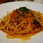 イタリア料理 ヴェントゥーノ - ☆キノコのトマトソーススパゲティーニ(*^^)v☆