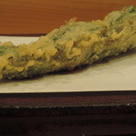 手打蕎麦 松竹庵 ます川 - 万願寺とうがらし　アップ