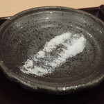 手打蕎麦 松竹庵 ます川 - 天ぷら用のお塩