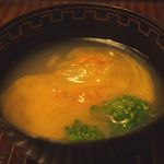 竹屋町 三多 - 雲丹を溶きながら頂きます